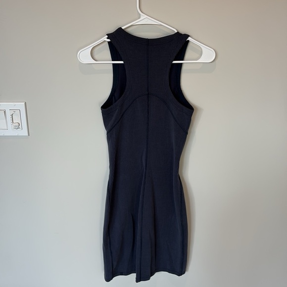 Lululemon Ribbed Softstreme Slim-Fit Tank Dress
Black/Blue/Gray Size 2 NWOT - Picture 7 of 8